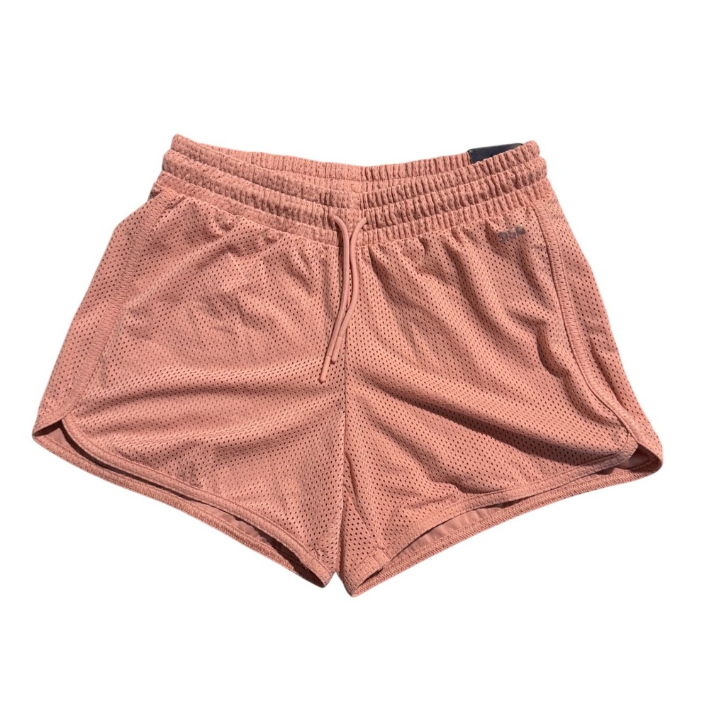 DSG Stride Run Shorts Girls Large 14 Pink Puddy Mid Rise Mesh Athletic New